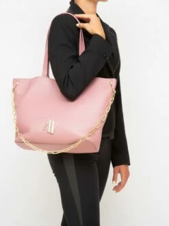 ANNA VIRGILI DAMASCO Borsa Shopper Pelle -Guess Vendita anna virgili damasco borsa shopper pelle rose 8054320045151 4