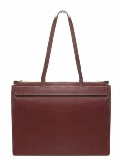 ANNA VIRGILI STRIPES Borsa Shopper In Pelle