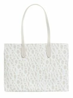 Guess Vendita -Guess Vendita armani exchange logo all over borsa shopper a spalla aura white 8053616181726 1