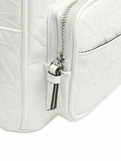 ARMANI EXCHANGE LOGO ALL OVER Zaino Con Tasca -Guess Vendita armani exchange logo all over zaino con tasca bianco 8053616861567 2