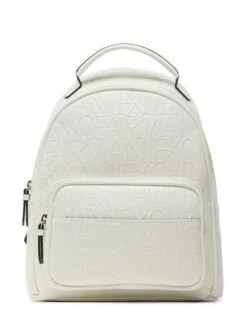 ARMANI EXCHANGE LOGO ALL OVER Zaino Con Tasca -Guess Vendita armani exchange logo all over zaino con tasca bianco 8053616861567 3