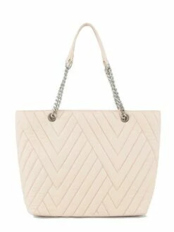ARMANI EXCHANGE QUILTED Borsa Shopping -Guess Vendita armani exchange quilted borsa shopping nude 8053616181986 3