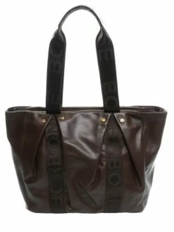 BORBONESE CLOUDETTE Borsa Shopping Pelle Media -Guess Vendita borbonese cloudette borsa shopping pelle media cioccolato 8053363491420 2