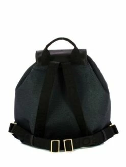 BORBONESE NEW DUNETTE NYLON OP Zaino Medio -Guess Vendita borbonese new dunette nylon op zaino medio dark black 8053363491505 3