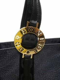 Guess Vendita -Guess Vendita borbonese nylon op shopping bag media dark black 8053363507916 1