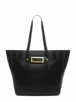BRACCIALINI NICOLE Shopping Bag In Pelle -Guess Vendita braccialini nicole shopping bag in pelle nero dollaro 8052991151423 2