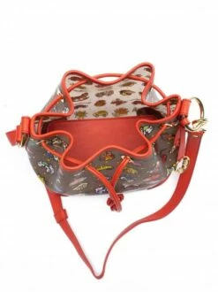 BRACCIALINI TEMINI Borsa Secchiello Trasparente -Guess Vendita braccialini temini borsa secchiello trasparente gum rosso 8052991106843 3