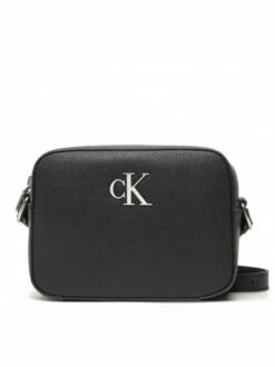 CALVIN KLEIN CK JEANS MINIMAL MONOGRAM Camera Bag A Tracolla -Guess Vendita calvin klein ck jeans minimal monogram camera bag a tracolla black 8719856716516 2