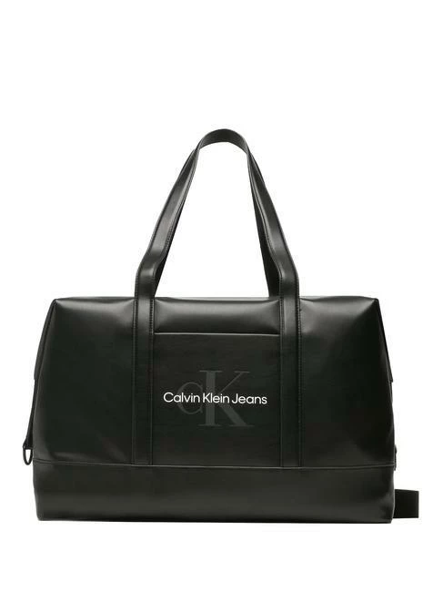 CALVIN KLEIN CK JEANS MONOGRAM SOFT Borsone Con Tracolla 2 CALVIN KLEIN CK JEANS MONOGRAM SOFT Borsone Con Tracolla - immagine 2