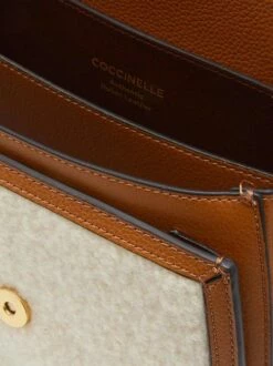 COCCINELLE ARPEGE WOOL Mini Bag A Tracolla -Guess Vendita coccinelle arpege wool mini bag a tracolla bianco 8059978357533 4