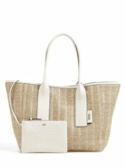 DKNY GRAYSON Shopper In Paglia Con Bustina