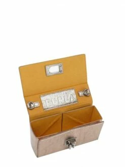 FURLA BLOOM BAG Mini Bag A Tracolla, Effetto Metallizzato -Guess Vendita furla bloom bag mini bag a tracolla effetto metallizzato metal rosa 8050597148632 2