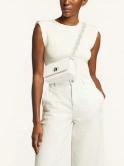 FURLA BLOOM BAG Mini Bag A Tracolla, Effetto Metallizzato