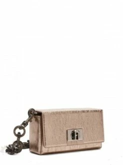 FURLA BLOOM BAG Mini Bag A Tracolla, Effetto Metallizzato -Guess Vendita furla bloom bag mini bag a tracolla effetto metallizzato metal rosa 8050597148632 5