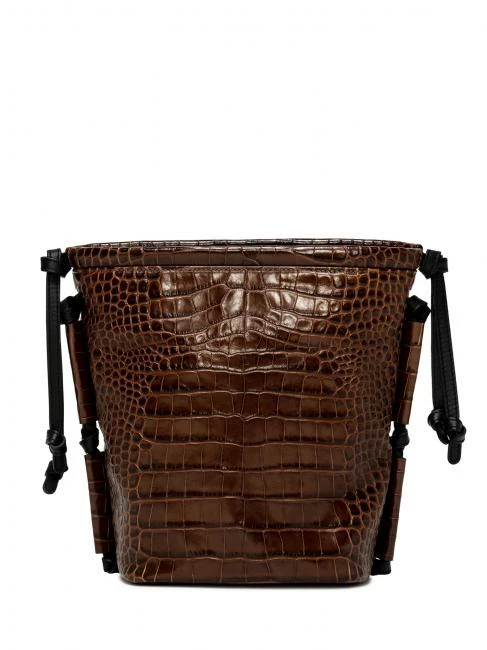 GIANNI CHIARINI LINDA Borsa A Secchiello In Pelle Stampa Cocco 4 GIANNI CHIARINI LINDA Borsa A Secchiello In Pelle Stampa Cocco - immagine 4