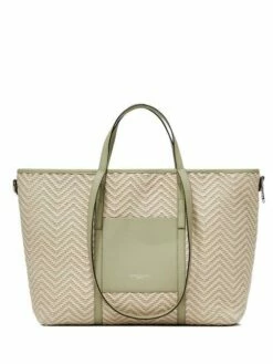 GIANNI CHIARINI SUPERLIGHT Shopping Bag In Paglia E Pelle -Guess Vendita gianni chiarini superlight shopping bag in paglia e pelle var salad green 8057145927107 3