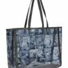 GUESS FOTOPRINT Borsa Shopper Con Pochette