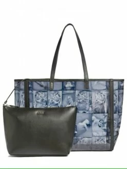 GUESS FOTOPRINT Borsa Shopper Con Pochette -Guess Vendita guess fotoprint borsa shopper con pochette nero 190231532736 3