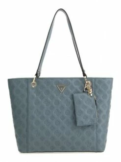 GUESS NOELLE Borsa Tote Con Bustina -Guess Vendita guess noelle borsa tote con bustina slate 190231677123 2