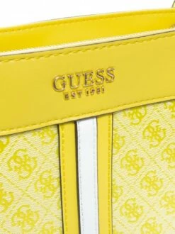 GUESS NOELLE ELITE Shopping Bag Con Logo -Guess Vendita guess noelle elite shopping bag con logo yellow 190231620914 3