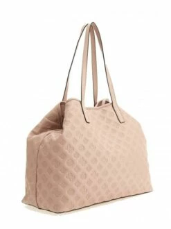 GUESS VIKKY Borsa Tote Grande Con Pochette -Guess Vendita guess vikky borsa tote grande con pochette pale rose 190231669340 2