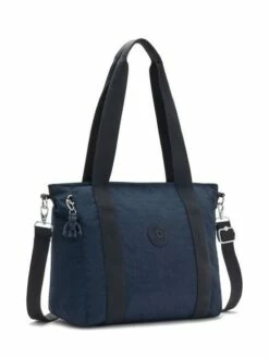 KIPLING ASSENI S Shopping Bag Con Tracolla -Guess Vendita kipling asseni s shopping bag con tracolla blue bleu 2 196012331376 5