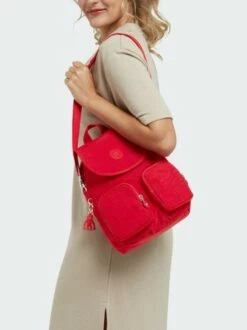 KIPLING FIREFLY UP CONVERTIBLE Zaino, Borsa A Tracolla -Guess Vendita kipling firefly up convertible zaino borsa a tracolla red rouge 195441811305 3