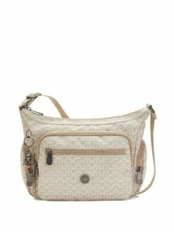 KIPLING GABBIE S Borsa A Tracolla Con Scomparti -Guess Vendita kipling gabbie s borsa a tracolla con scomparti signature beige 196246025997 3