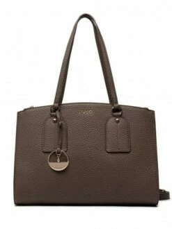 LIUJO TAMIKA Shopping Bag A Spalla Charm Logato -Guess Vendita liujo tamika shopping bag a spalla charm logato moro light 8057590175139 5