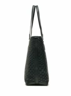 LOVE MOSCHINO INTRECCIO Shopping Bag -Guess Vendita love moschino intreccio shopping bag nero 8059022745118 2