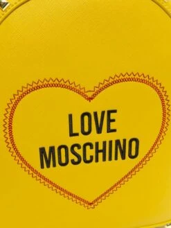 LOVE MOSCHINO LOGO CUORE Zainetto -Guess Vendita love moschino logo cuore zainetto giallo 8054400643529 4