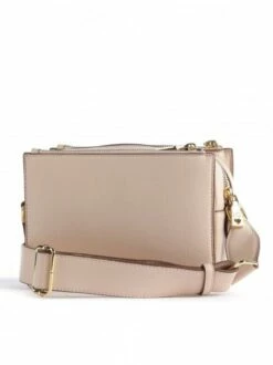 LOVE MOSCHINO LOGO EMBOSSED Borsa Mini Doppia Zip