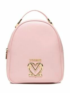 LOVE MOSCHINO METALLIC LOGO Zaino Tondo -Guess Vendita love moschino metallic logo zaino tondo rosa 8054400225459 2