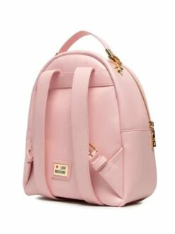 LOVE MOSCHINO METALLIC LOGO Zaino Tondo -Guess Vendita love moschino metallic logo zaino tondo rosa 8054400225459 5