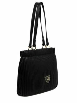LOVE MOSCHINO PLEATED Borsa A Spalla -Guess Vendita love moschino pleated borsa a spalla nero 8059965785639 3