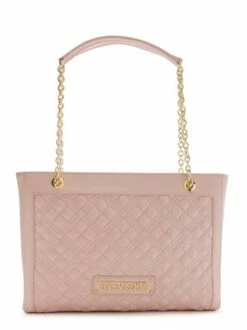 LOVE MOSCHINO QUILTED Borsa Tote A Spalla -Guess Vendita love moschino quilted borsa tote a spalla nude 8059965232874 2