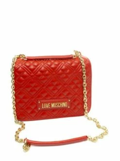 LOVE MOSCHINO QUILTED Borsetta A Tracolla -Guess Vendita love moschino quilted borsetta a tracolla rosso 8059022743947 2