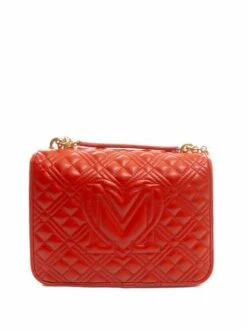 LOVE MOSCHINO QUILTED Borsetta A Tracolla -Guess Vendita love moschino quilted borsetta a tracolla rosso 8059022743947 4
