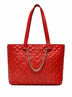 LOVE MOSCHINO QUILTED CHAIN Shopping Bag A Spalla 8 LOVE MOSCHINO QUILTED CHAIN Shopping Bag A Spalla -Guess Vendita love moschino quilted chain shopping bag a spalla rosso 8059965683751 3