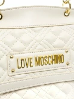 LOVE MOSCHINO QUILTED Zainetto A Spalla -Guess Vendita love moschino quilted zainetto a spalla ecru 8059965936574 3
