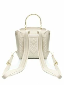 LOVE MOSCHINO QUILTED Zainetto A Spalla -Guess Vendita love moschino quilted zainetto a spalla ecru 8059965936574 4