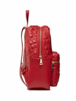 LOVE MOSCHINO QUILTED Zaino Tondo Con Tasca -Guess Vendita love moschino quilted zaino tondo con tasca rosso 8054400223868 3