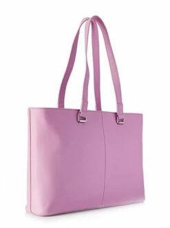 LOVE MOSCHINO Shopping Bag In Pelle -Guess Vendita love moschino shopping bag in pelle malva 8051042320672 2