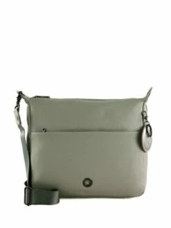 MANDARINA DUCK MELLOW Borsa In Pelle A Tracolla Top Zip