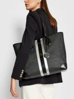 MICHEAL KORS EVA Shopper A Spalla -Guess Vendita micheal kors eva shopper a spalla blue 196163508146 5