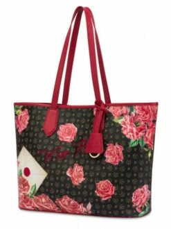 POLLINI HERITAGE MY AMOR Shopping Bag -Guess Vendita pollini heritage my amor shopping bag nero 8058051461709 2
