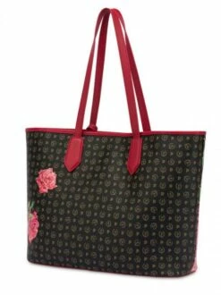 POLLINI HERITAGE MY AMOR Shopping Bag -Guess Vendita pollini heritage my amor shopping bag nero 8058051461709 3
