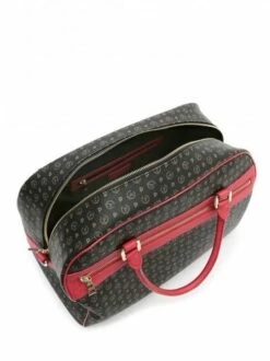 POLLINI HERITAGE TRAVEL Borsone Con Tracolla -Guess Vendita pollini heritage travel borsone con tracolla nero lacca 8054388873833 3