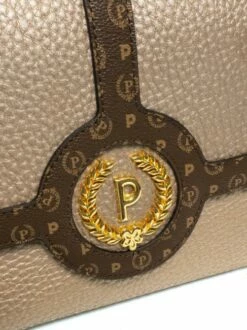 POLLINI SOFT PLAIN Borsa A Tracolla -Guess Vendita pollini soft plain borsa a tracolla oro marrone 8059022237040 4