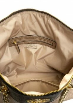 POLLINI SOFT PLAIN Shopping Bag Manici Catena -Guess Vendita pollini soft plain shopping bag manici catena oro marrone 8059022186928 2